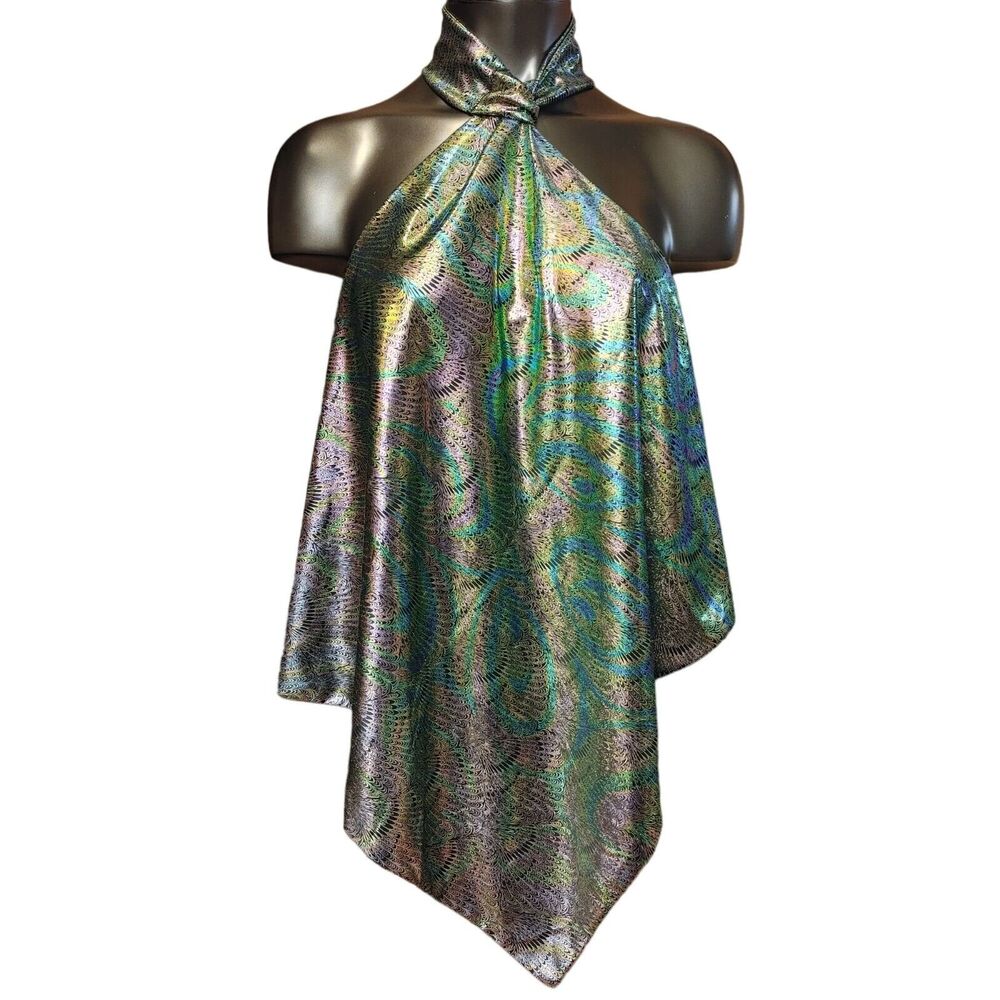 Scarves by Jojace Women's Silky Chameleon Colored Wrap Scarf Top One Size